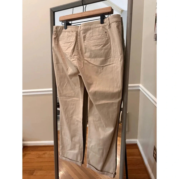 Tommy Hilfiger Khaki Pants Size 14 - Picture 3 of 4